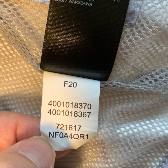 The North Face Jacket M 10/12 Youth Dryvent Gray Hoodie Windbreaker Full Zip - Picture 15 of 16